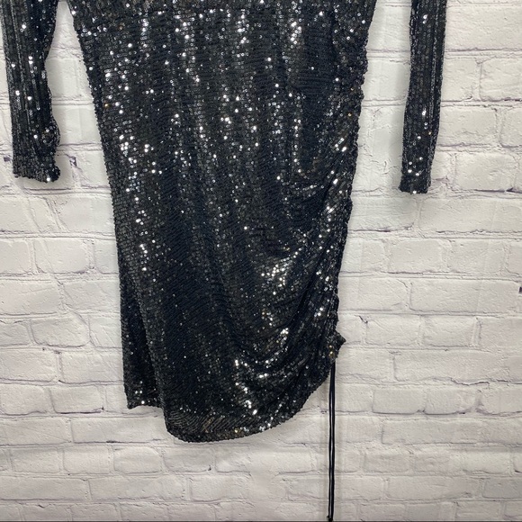 Free People Giselle Sequin Mini Dress - Picture 6 of 14